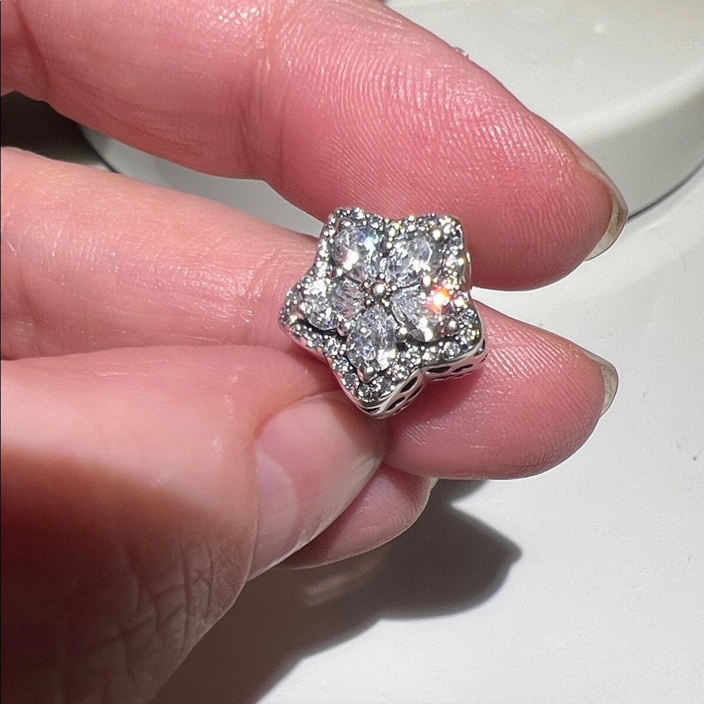Sparkling Snowflake Charm - Picture 8 of 15